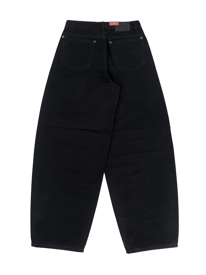 deep stitch wide denim