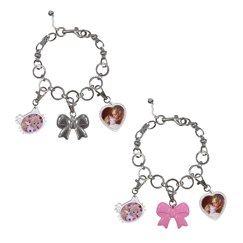 hurjaboyacc（ホジャボーイアクセ）の「Frame ribbon necklace （Accessories）」