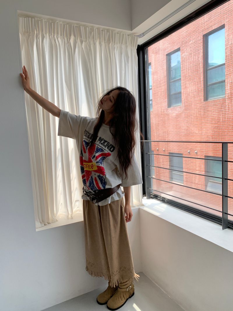 PIGMENT STUD TEE (3C)