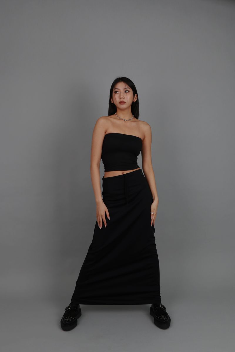 JERSEY MAXY LONG SKIRTS