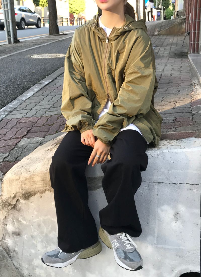 Lucas hood windbreaker jacket