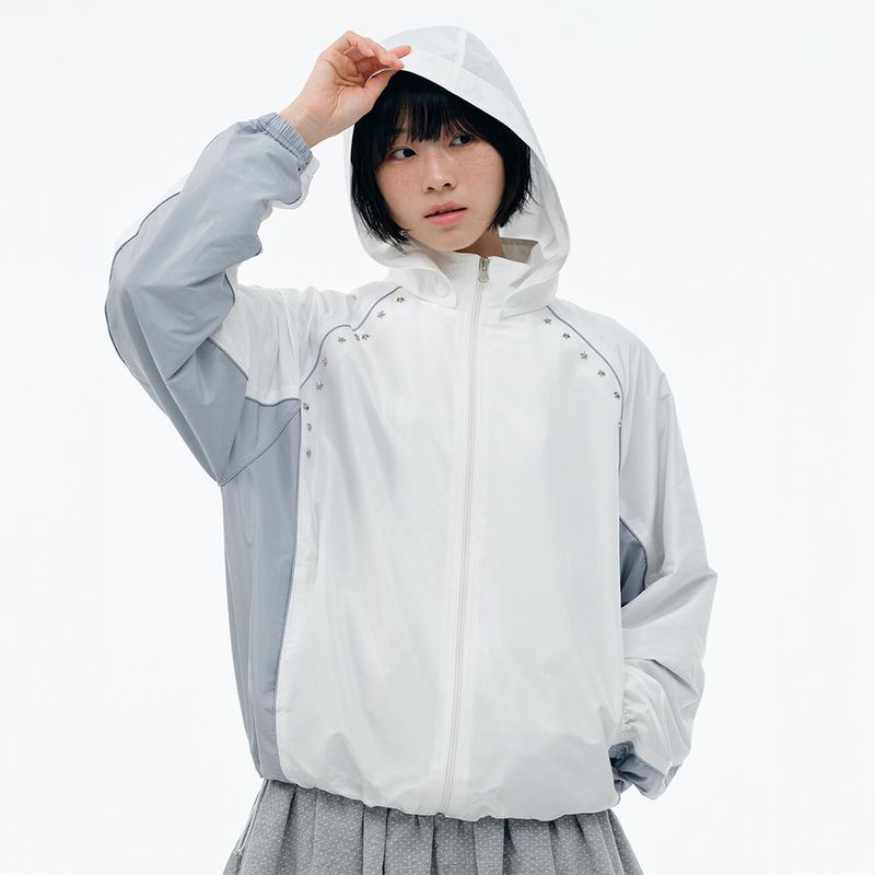 TUOMIO（トゥオミオ）の「STAR TRACK JACKET [WHITE]（Jackets/Outerwear）」