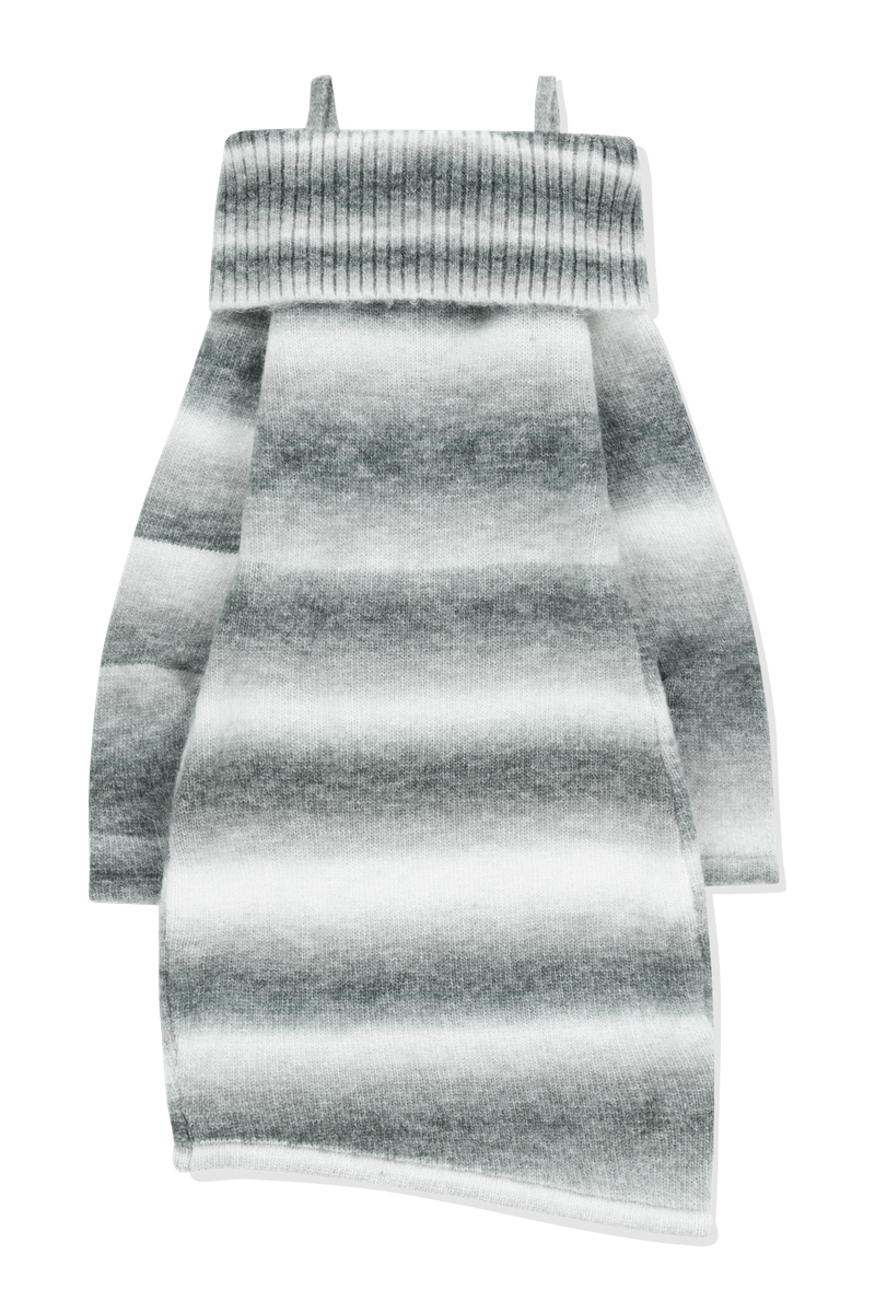 GRADATION KNIT DRESS