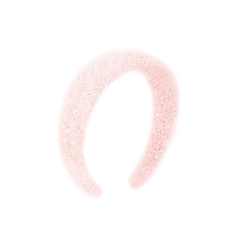 Glitter Fur Volume Hairband 