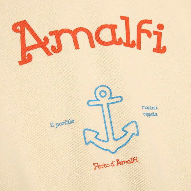 AMALFI INSIDE-OUT SWEATSHIRT [CREAM]