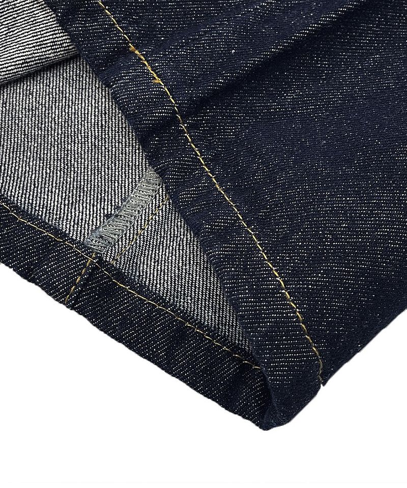 No.1106 curved P wide denim PT