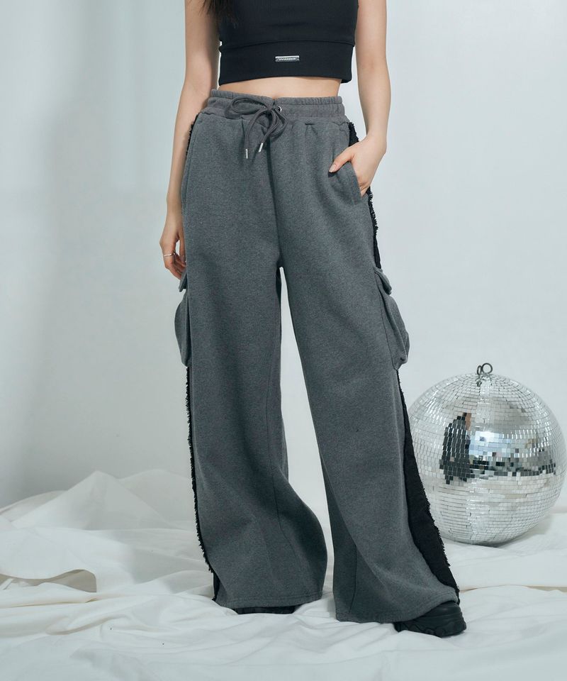 ANDGEEBEE(アンジービー)の「UNISEX デニムライン裏起毛パンツ(Pants)」