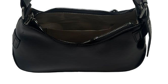 Buckle Leather Eyelet Daily Shoulder Bag