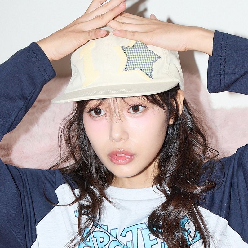 WaiKei（ワイケイ）の「YK チェックアップリケボールキャップ（帽子）」
