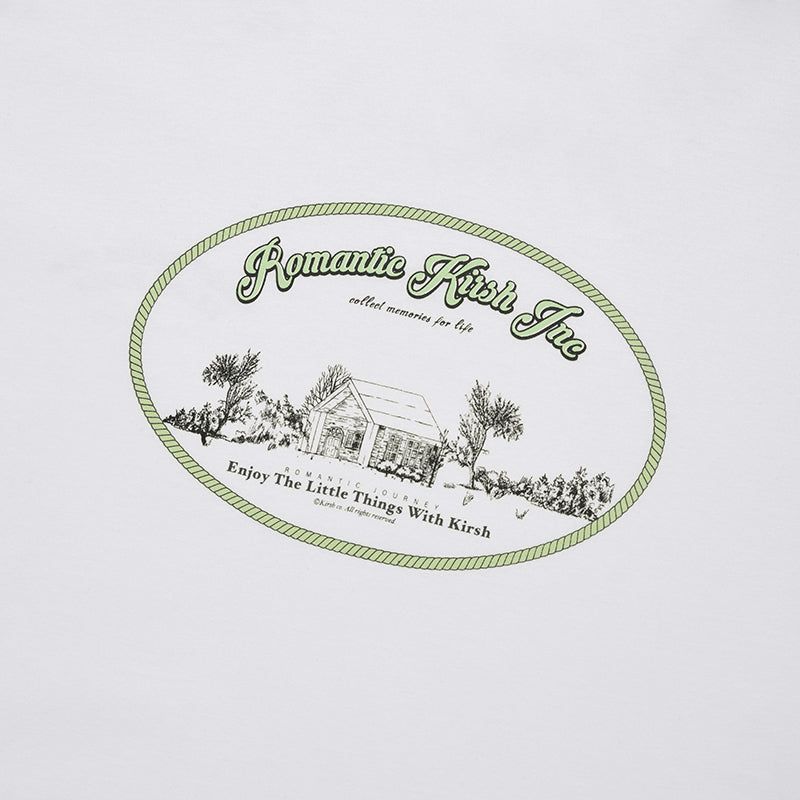 BOHEMIAN GRAPHIC LONG SLEEVE [WHITE]