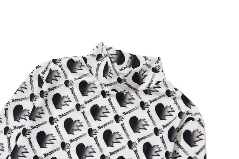 Crying Heart Jersey Top (Off-White)