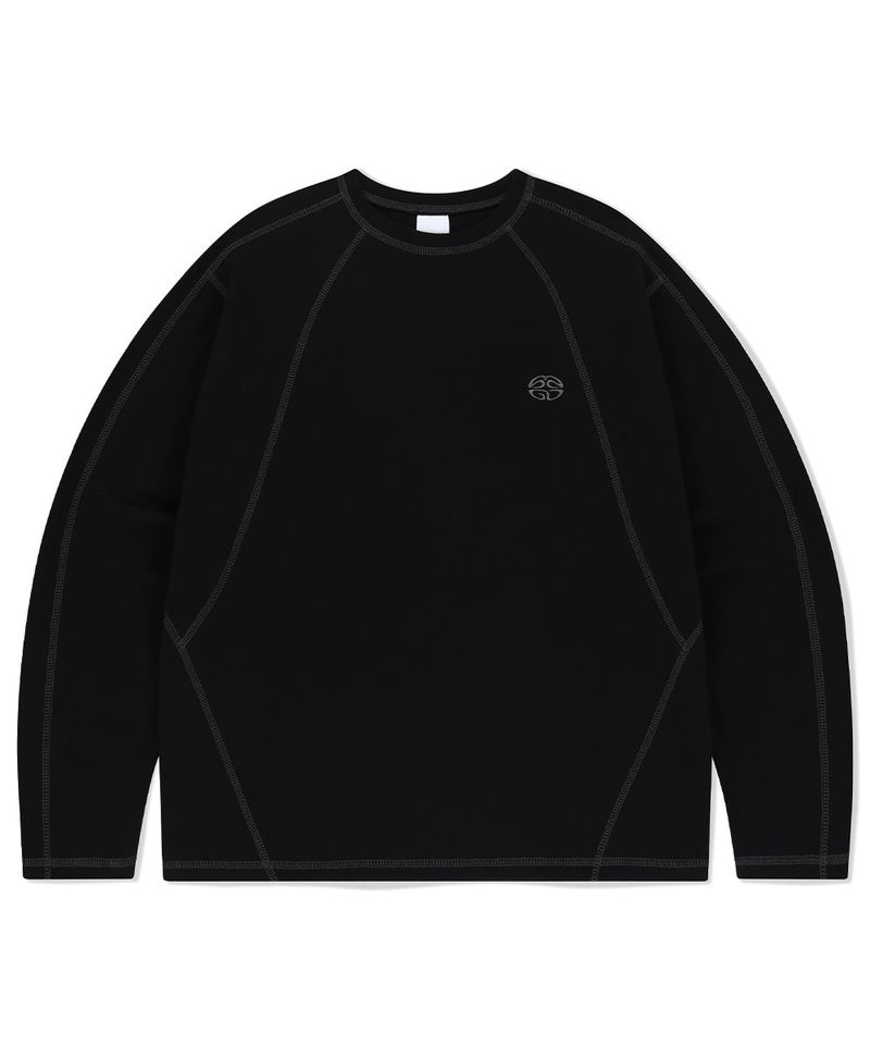 mahagrid（マハグリッド）の「ECLIPSE LOGO STITCH LS TEE（Tops）」