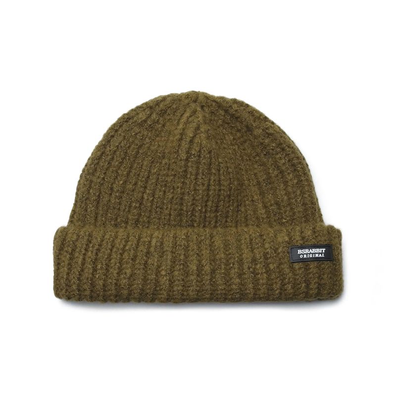 LOGO RUBBER WAPPEN BEANIE