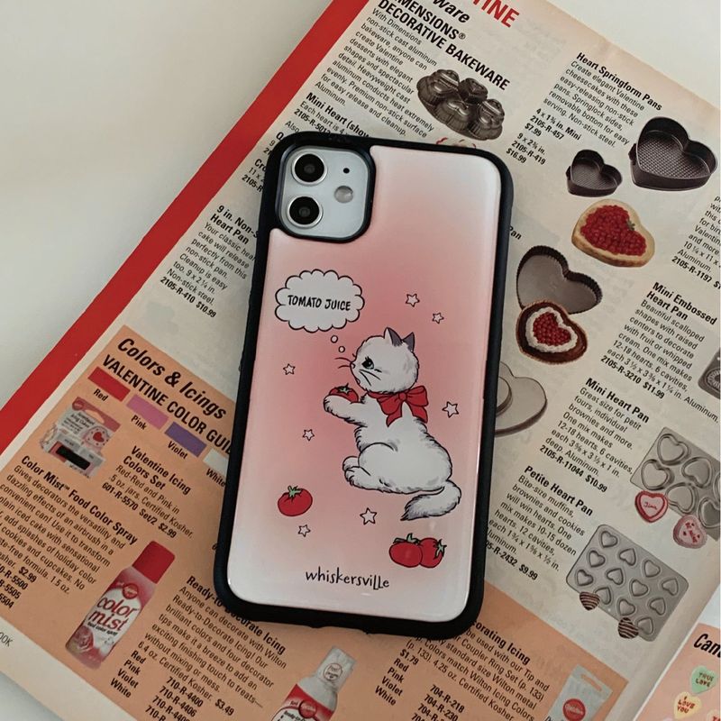 [MADE]Tomato Cat Epoxy Case