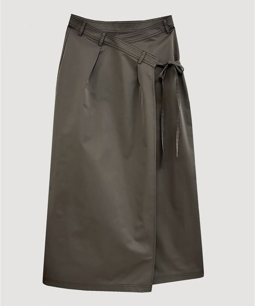 WRAP MAXI SKIRT