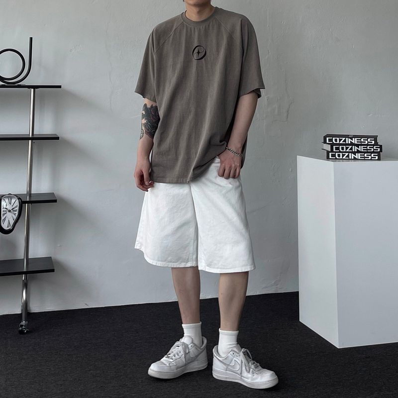 TR2486 White Bermuda Pants (S ~ L)