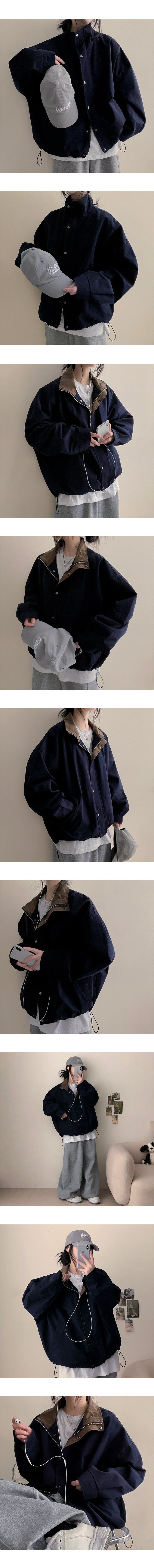 Annwe Color Over High-Neck Jumper