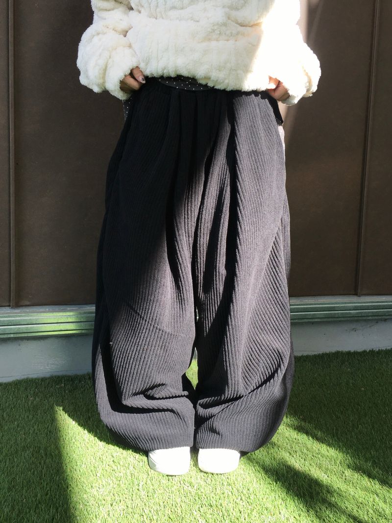 Hey Balloon Corduroy Pants (6c)