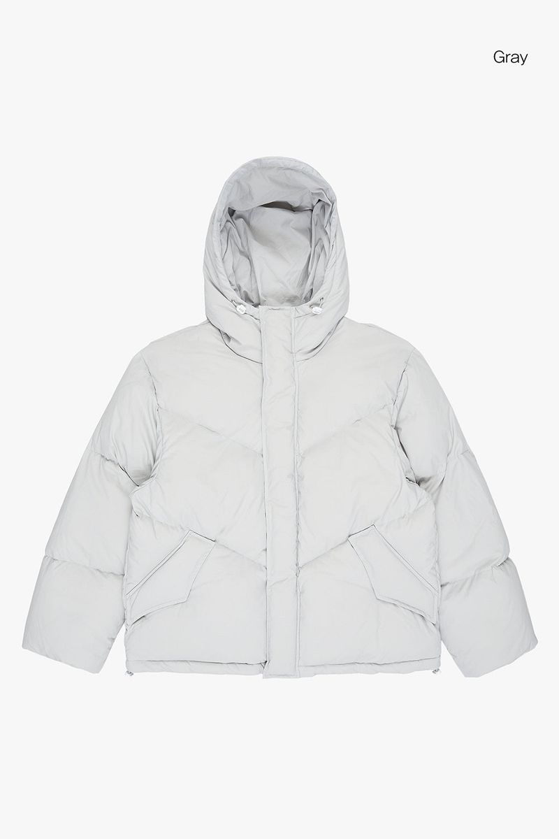 Storm hooded down padded jumper