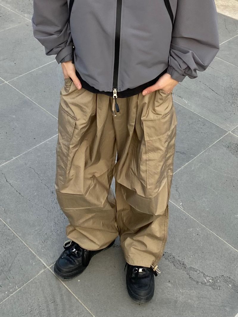 Spring Cargo Balloon Pants 3C