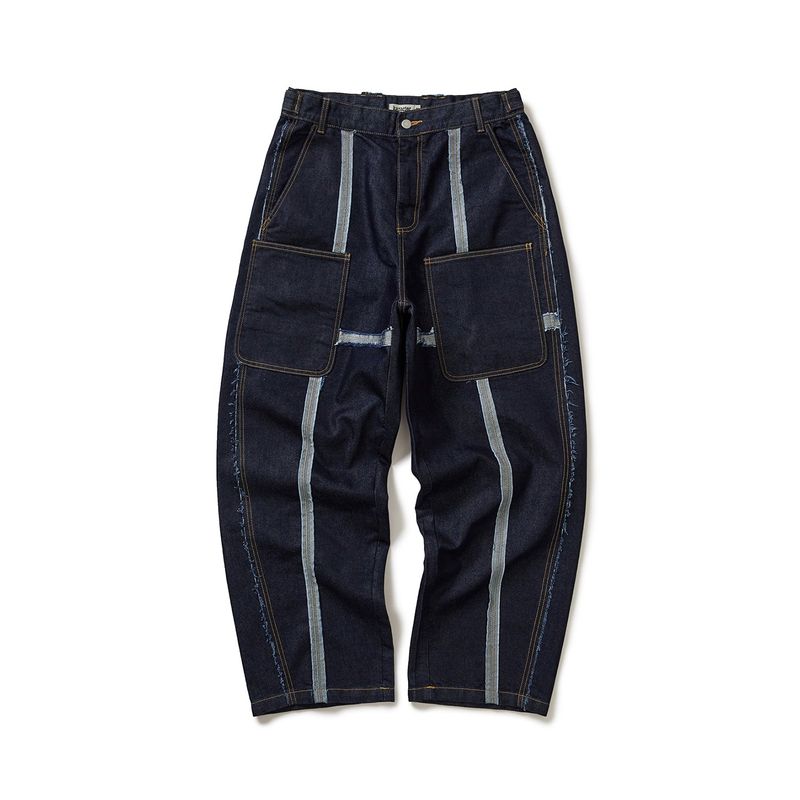 karactor（カラクター）の「12.5oz flaw denim pants / Indigo（Pants）」