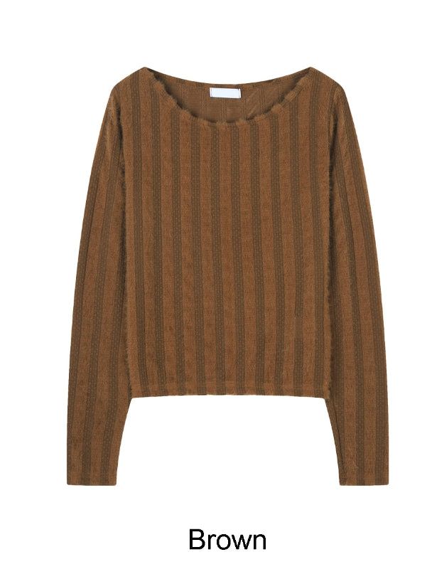 Ranuel Hairy Knit Long Sleeve