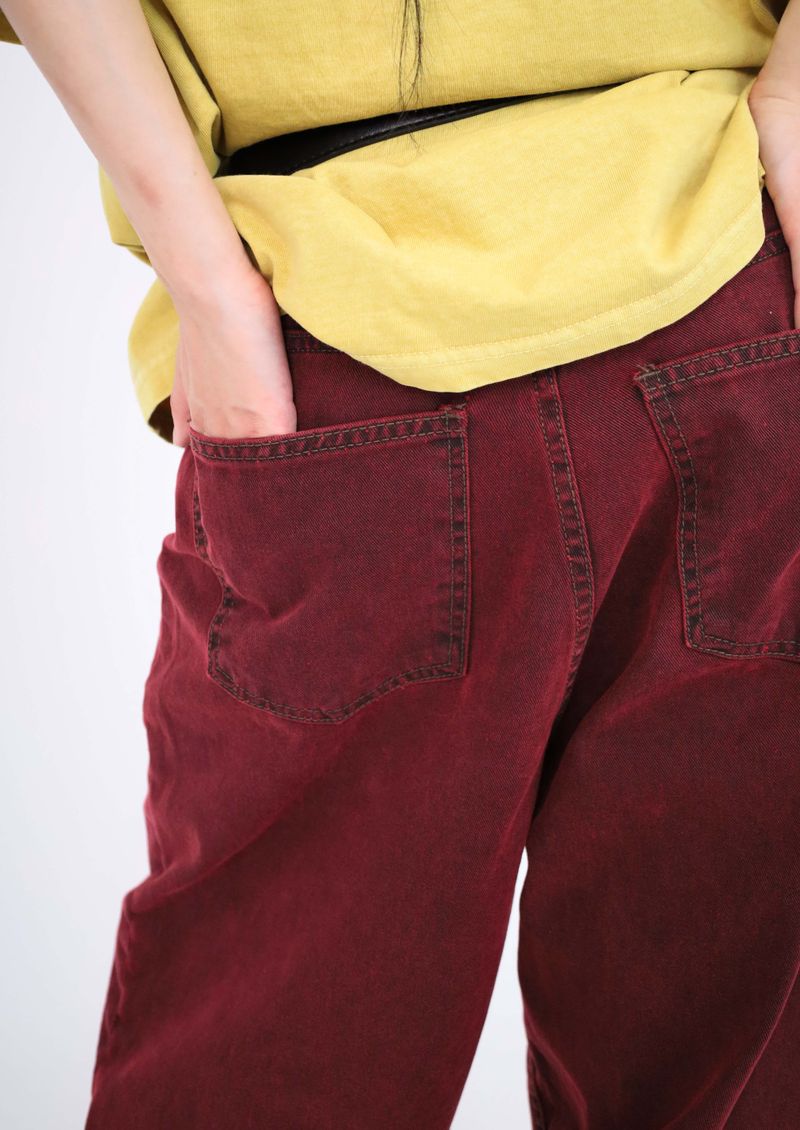 Bold Hue wide jeans