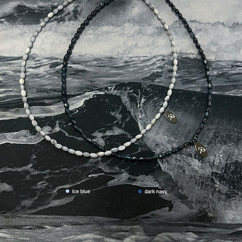 Bohemian Coco Necklace [dark navy]
