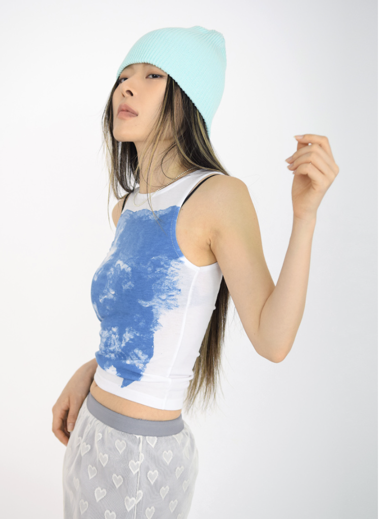 graffiti sleeveless(3color)