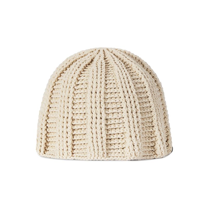 VA Label Crochet Wave Bucket Hat / Beige