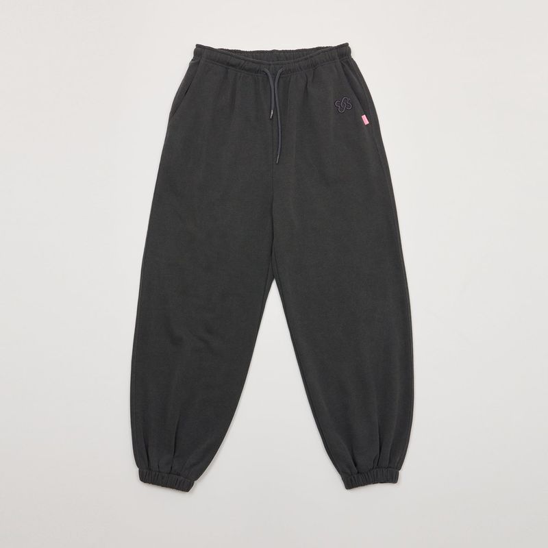 SYMBOL POINT JOGGER PANTS CHARCOAL