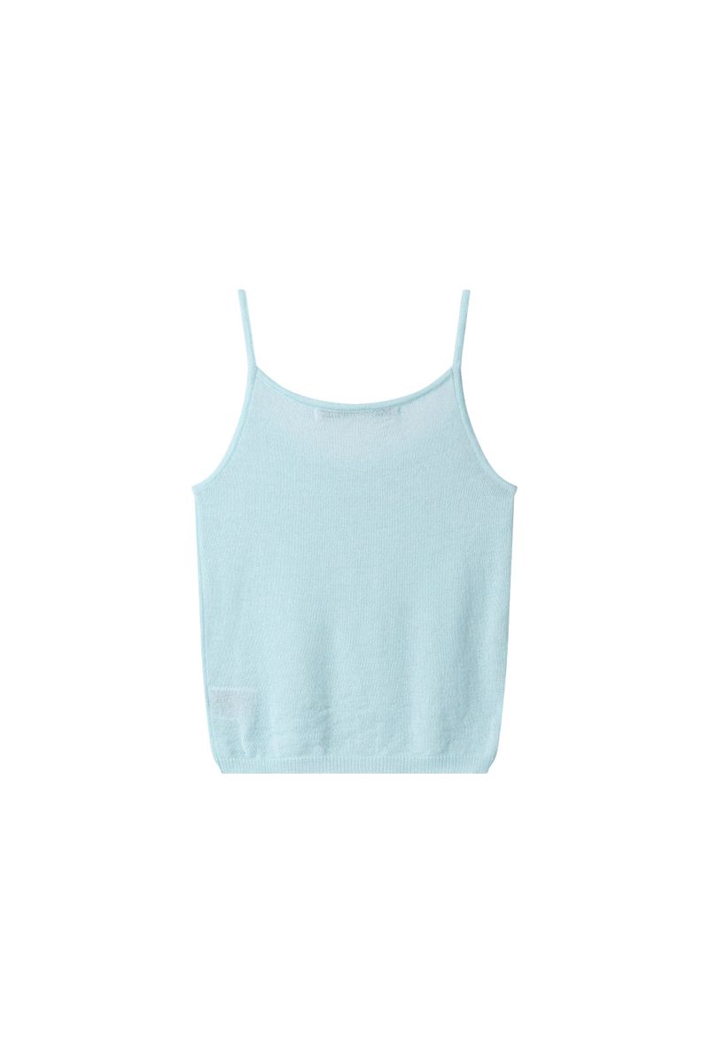 SUMMER SLEEVELESS (SKY BLUE)