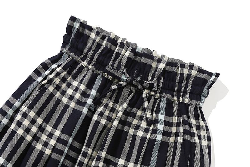 WOMANS CROSS CHECK PANTS_NAVY