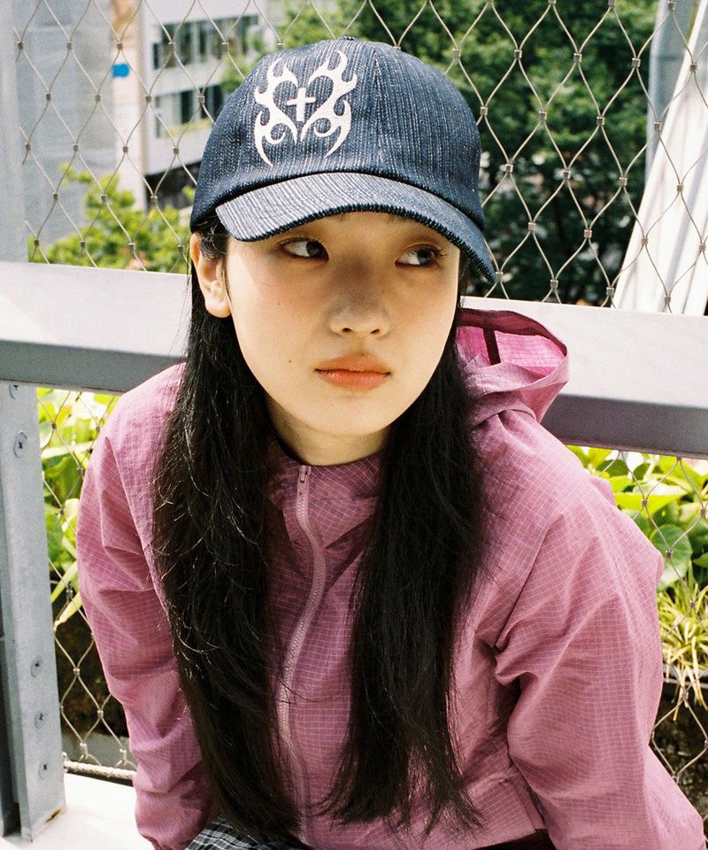 WEBHOUSE（ウェブハウス）の「クロッシーカワイイキャップ - デニム   （帽子）」