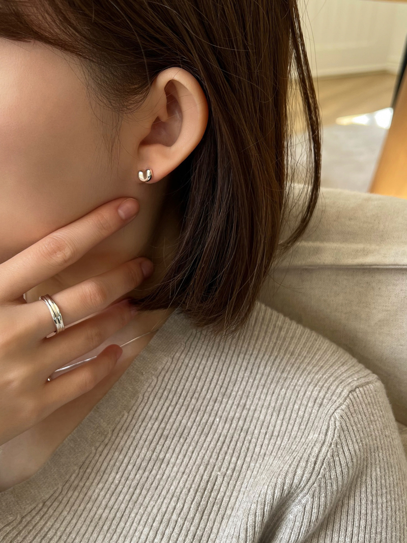 Gentle ring (silver) *1PCS