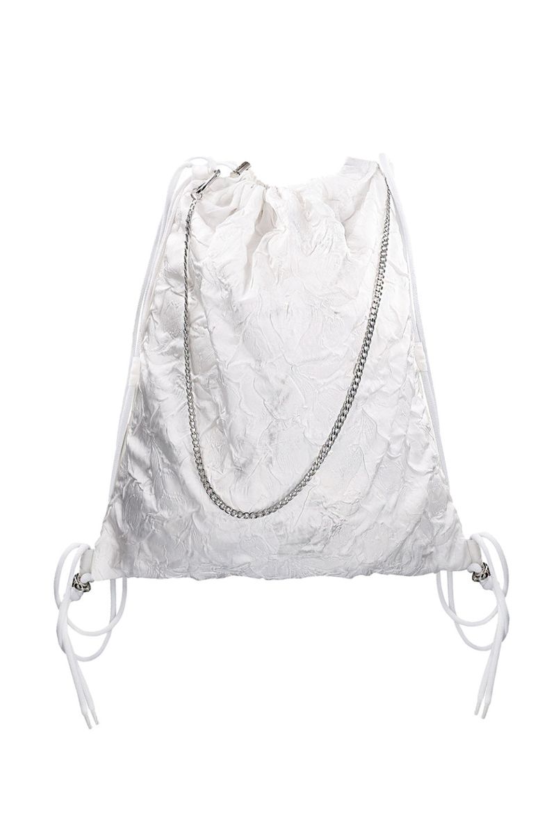 3WAY STRING BACK PACK (WHITE)