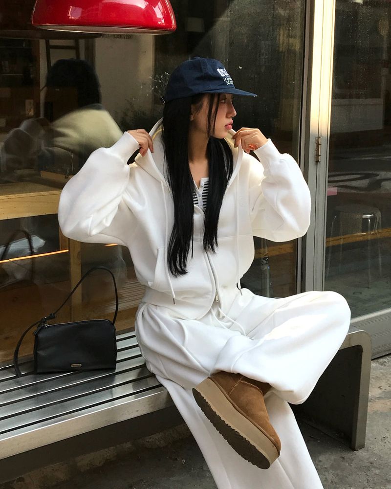 [ORIGINAL] Tibet 2-Way Cropped Hood Zip-Up