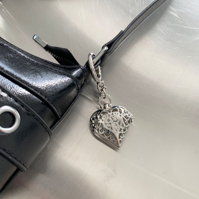 Ethereal Heart Watch Keychain