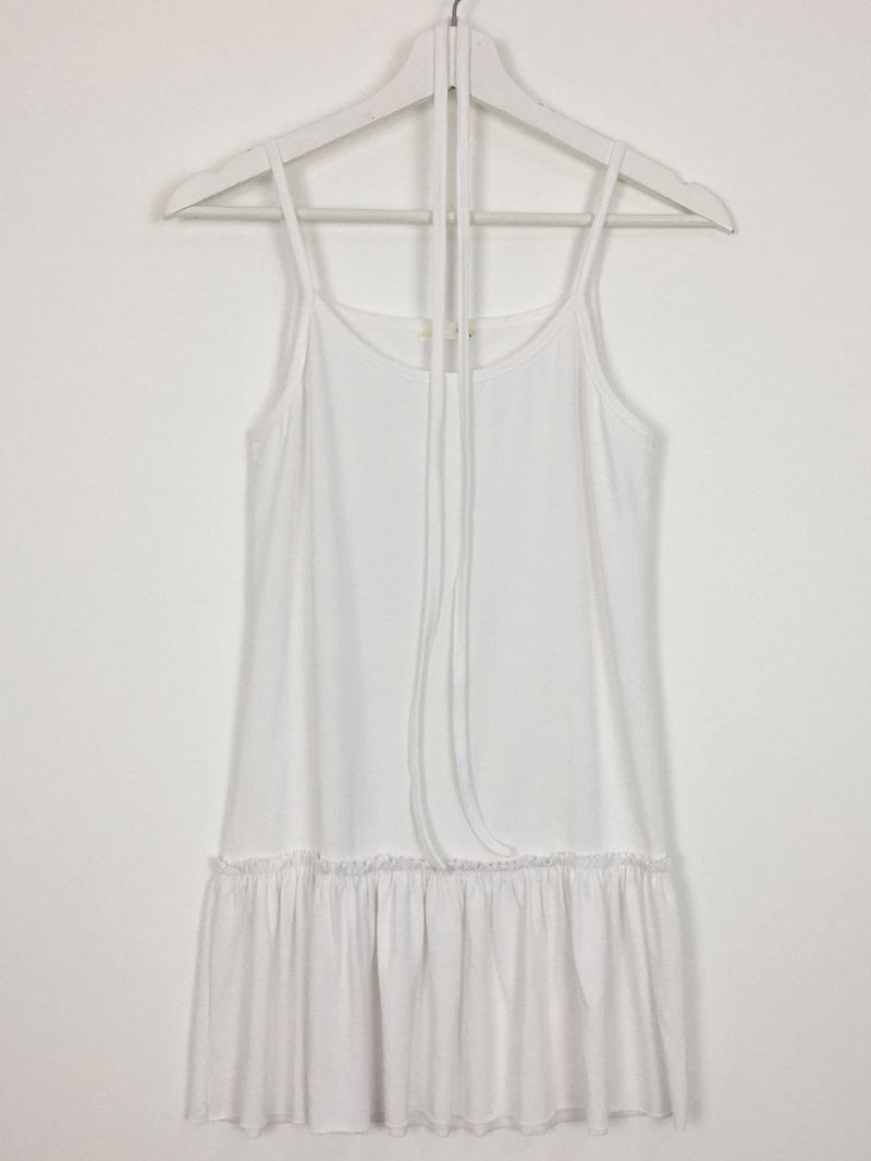 Gemma String Frill sleeveless (2color)