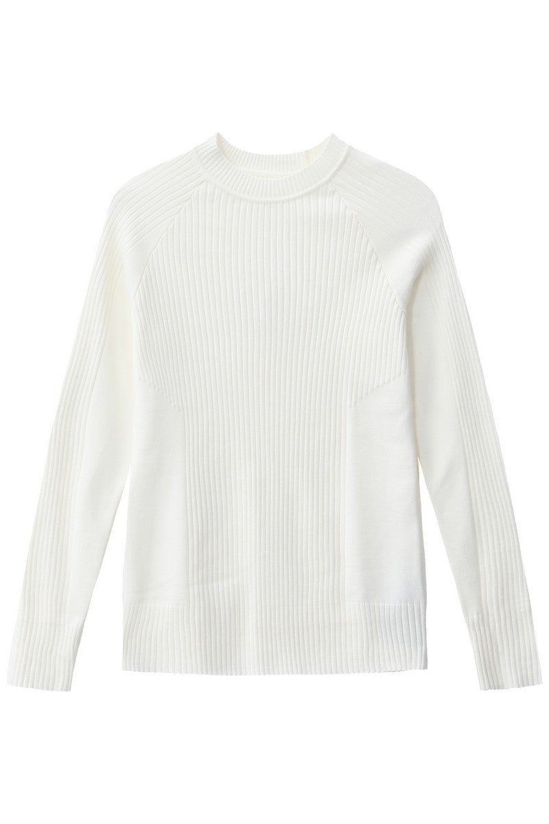Ribbed Slim Fit Knit Tee