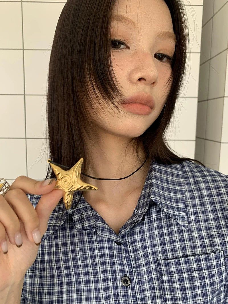 House of haus（ハウス オブ ハウス）の「ヴィンテージ調 ゴールド スター ネックレス（アクセサリー）」