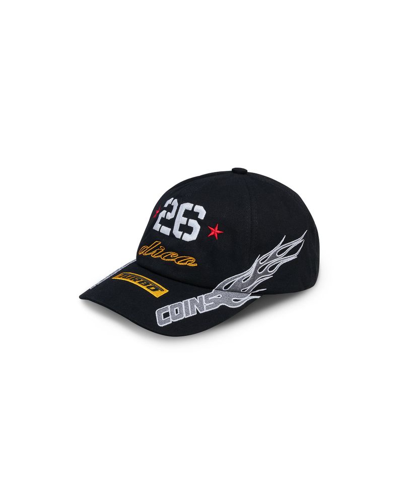 DirtyCoins（ダーティーコインズ）の「Cap DirtyCoins Racing Crew Embroidery Black（Hats）」