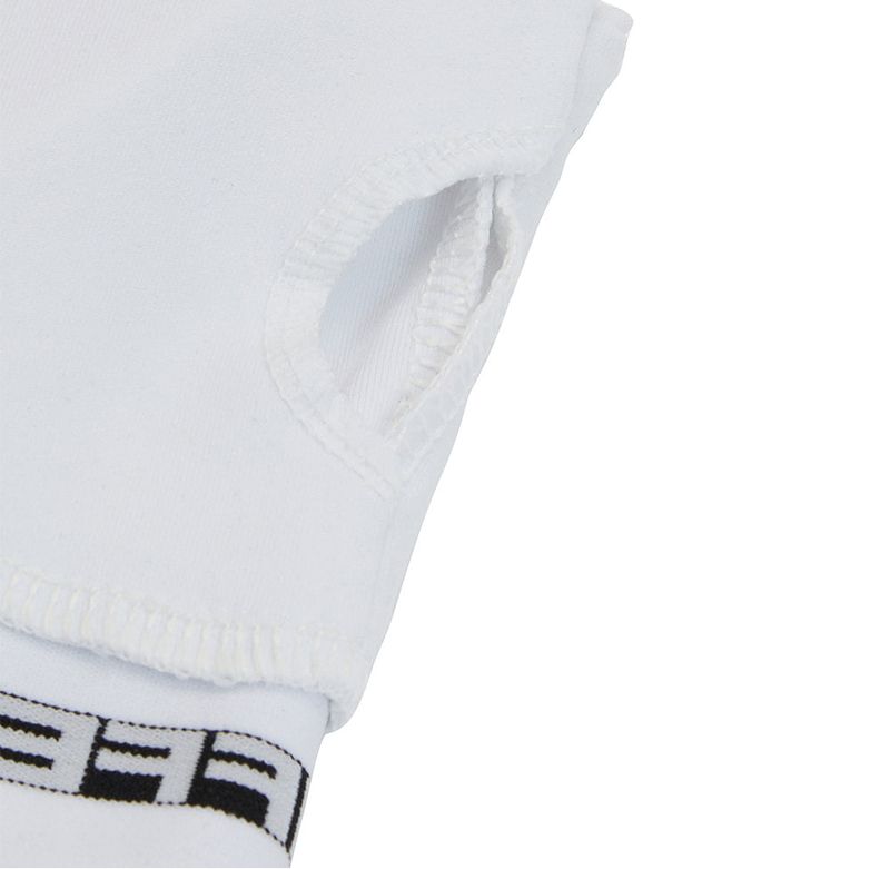 LOGO BAND BRA TOP_WHITE