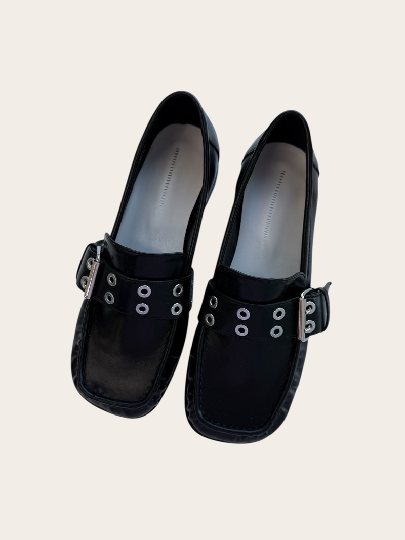 another language（アナザーランゲージ）の「square belted buckle loafer（Shoes）」