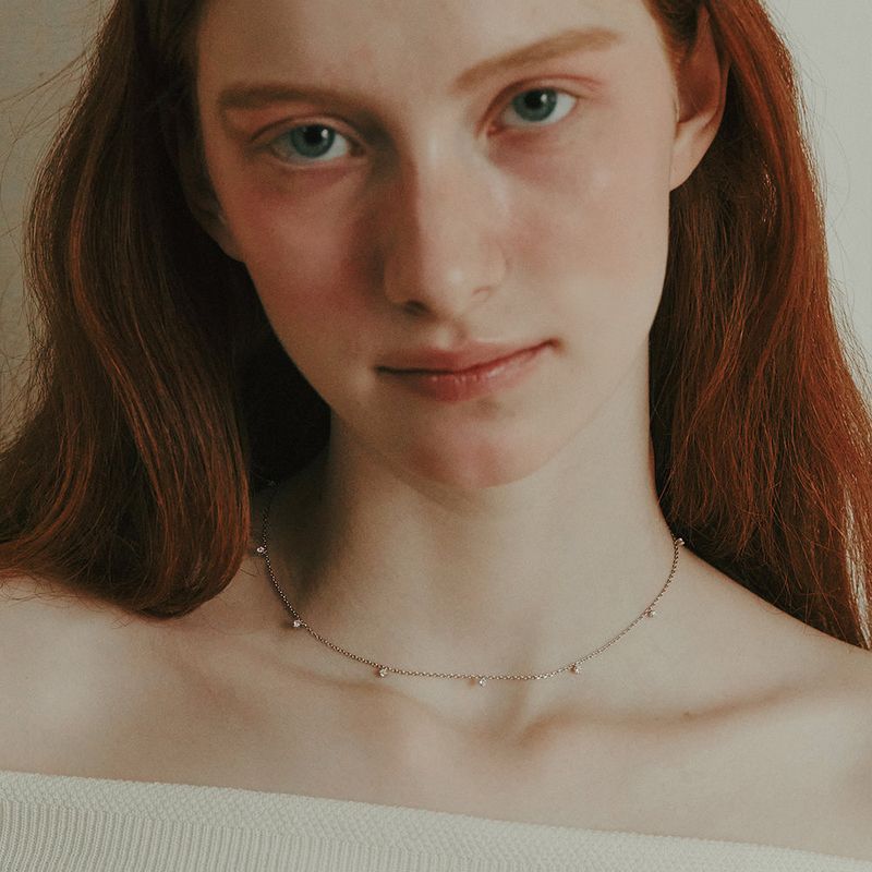 OVT-U(オーブイティーユー)の「Cube Chain Necklace(Accessories)」