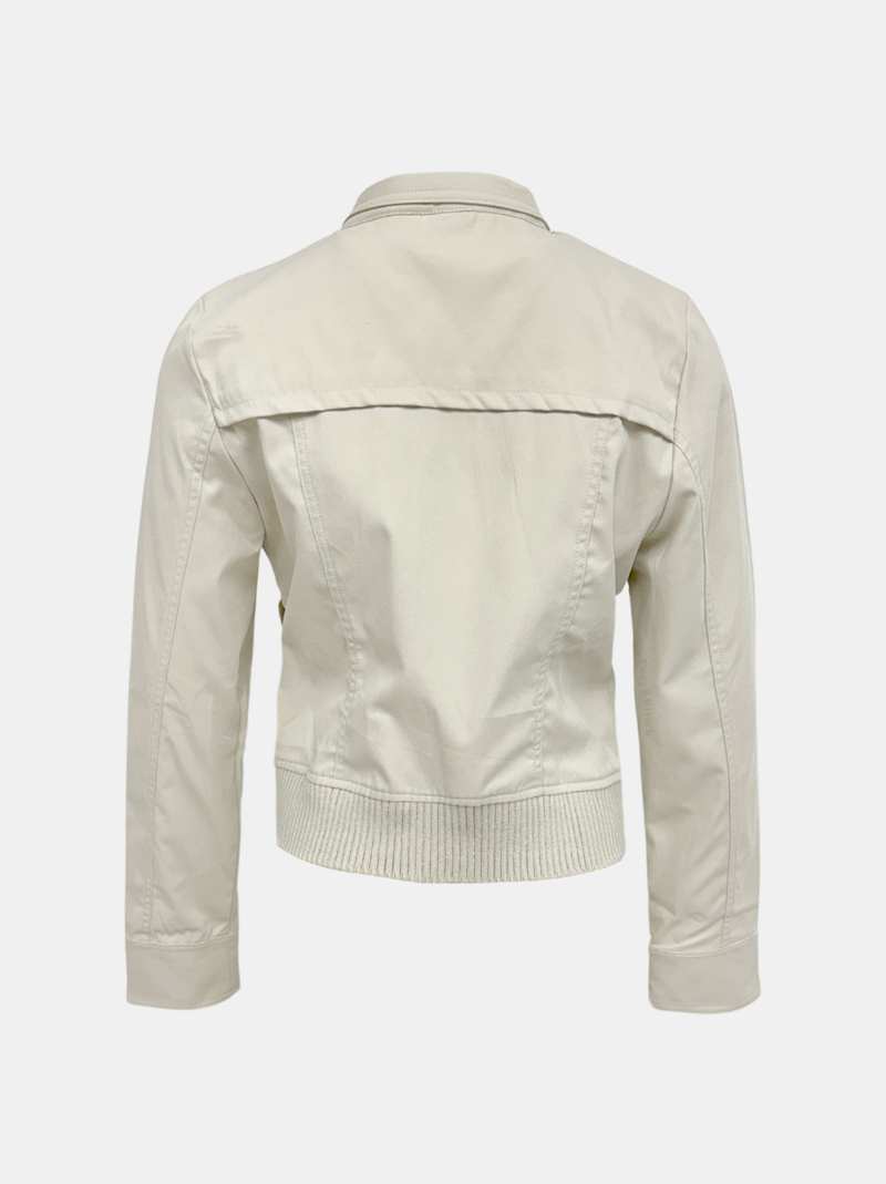 Western Cotton Zip Up Jacket