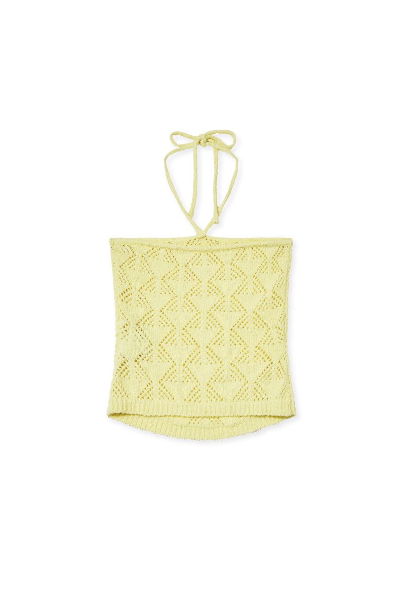 knit top (yellow)