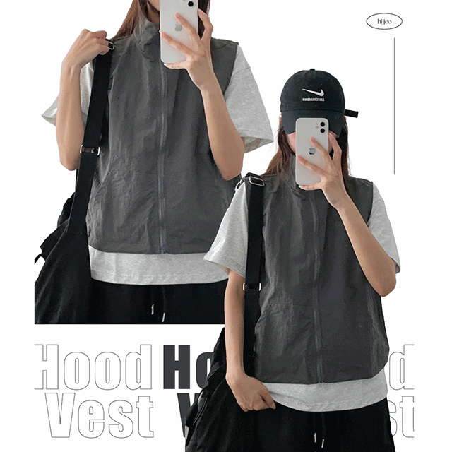hijjoo（ハイチュー）の「Illybasrak vest zip-up（Tops）」