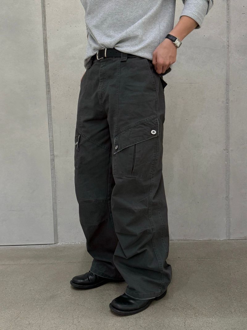 AVAND(アバンド)の「ディープガーメントピンダイイングカーゴパンツ(パンツ)」