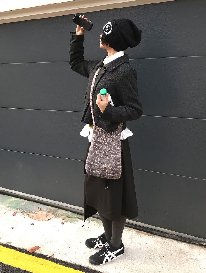 RIBBON POCKET SHORT COAT